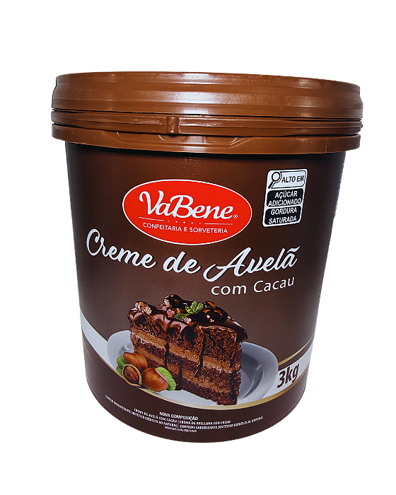 Creme de Avelã com Cacau Vabene 3 kg