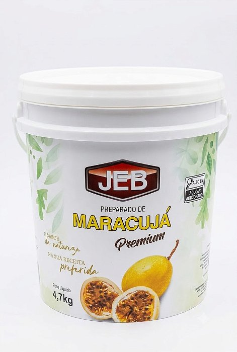 Polpa Frutas Maracujá Jeb 4,7kg