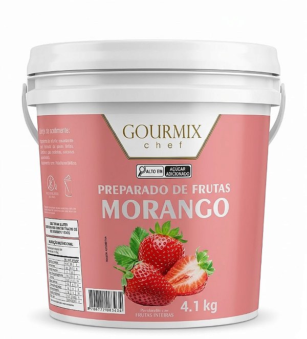 Polpa Morango Food Blend 4kg