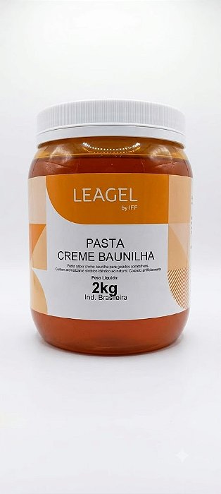 Pasta Creme Baunilha Leagel 2kg