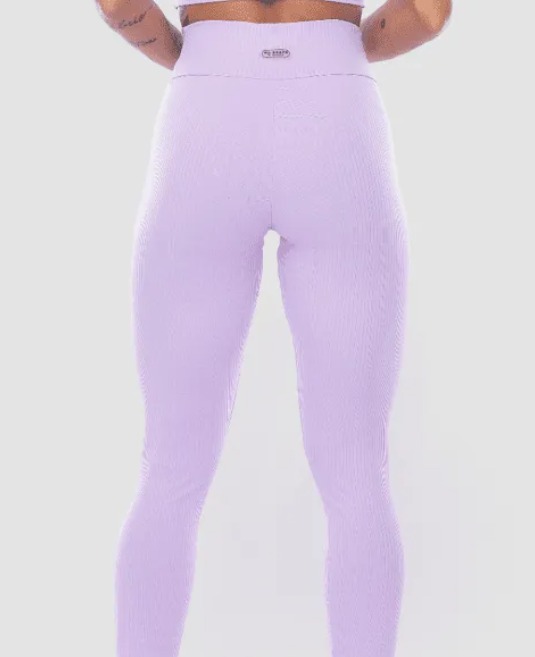 Legging RIB Canelada - Lilás