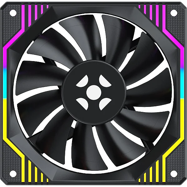 Cooler Fan Fortrek Frosty Rainbow