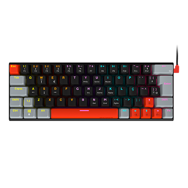 Teclado Mecanico 60% Pcyes Kuromori