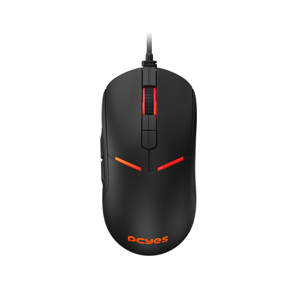 Mouse Gamer Pcyes Argus - 12400 Dpi - Rgb - 8 Botões
