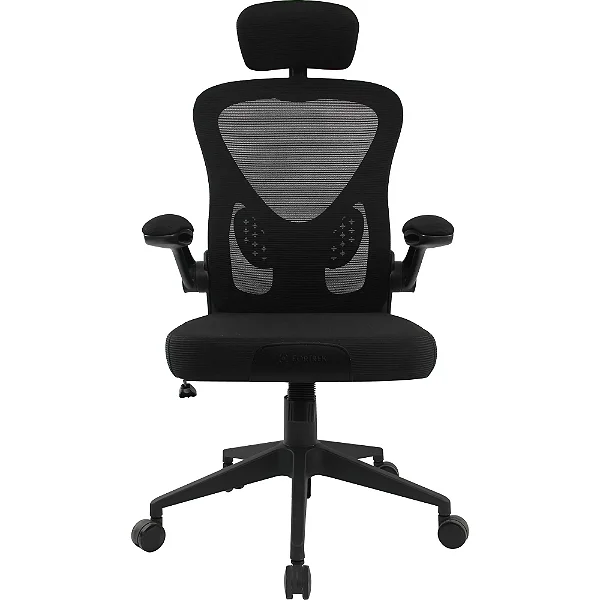 Cadeira Ergonômica Fortrek Ergo Base Escritório Mesh Preta