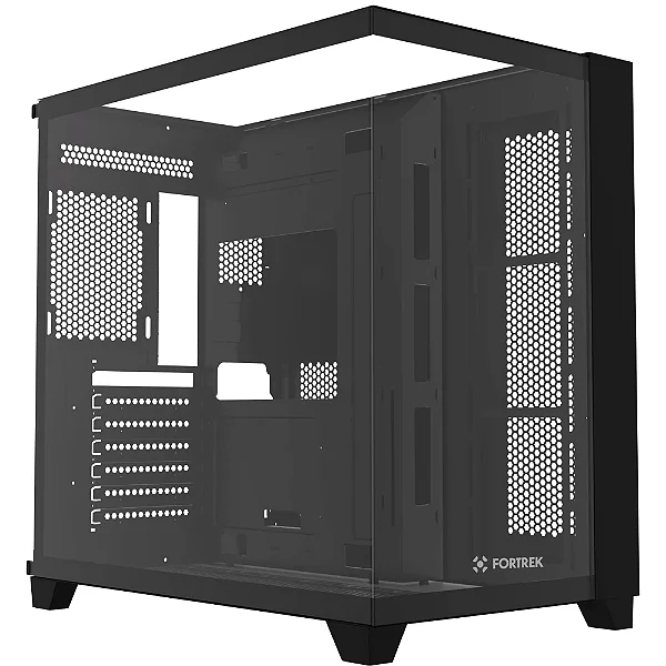 Gabinete Gamer Fortrek Clarity Full Glass Aquário