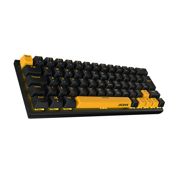 Teclado Mecânico PCYes Kuromori 60% ABNT2 - Voyager Edition - Switch Red ou Blue