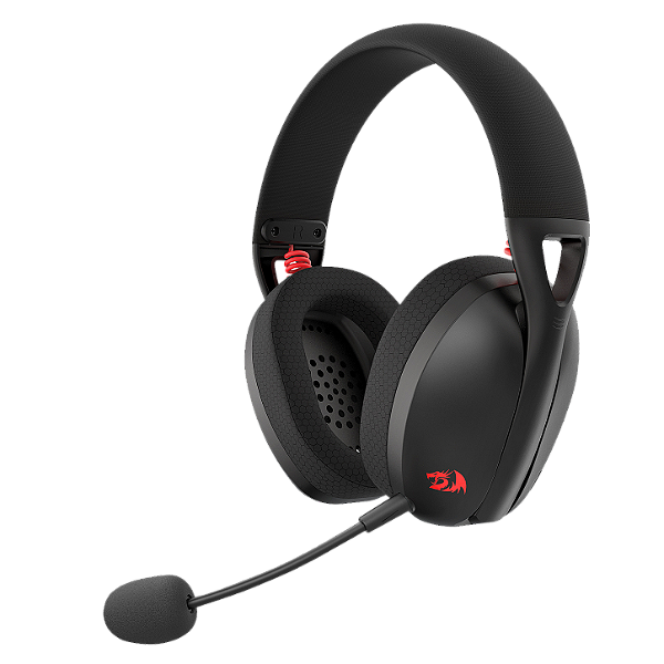 Headset Gamer Redragon Ire Pro H848 Preto 2.4GHz Bluetooth USB