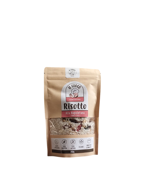 Risotto IL Cuoco Alla Napoletana Tomate Seco 250g