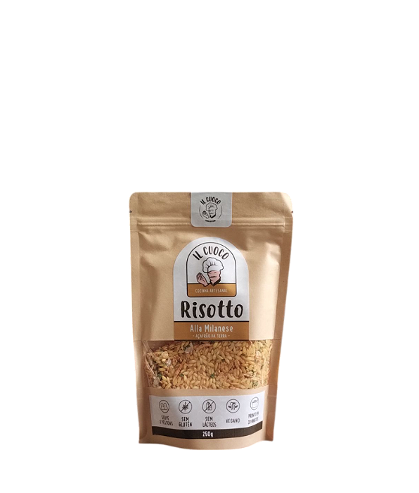 Risotto IL Cuoco Alla Milanese Açafrão da Terra 250g