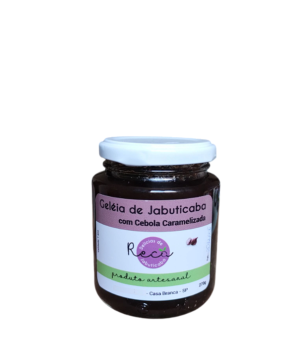 Geleia Artesanal de Jabuticaba com Cebola Caramelizada 270g