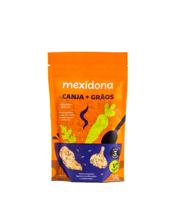 Sopa Canja + Grãos Mexidona Sem Conservantes 120g