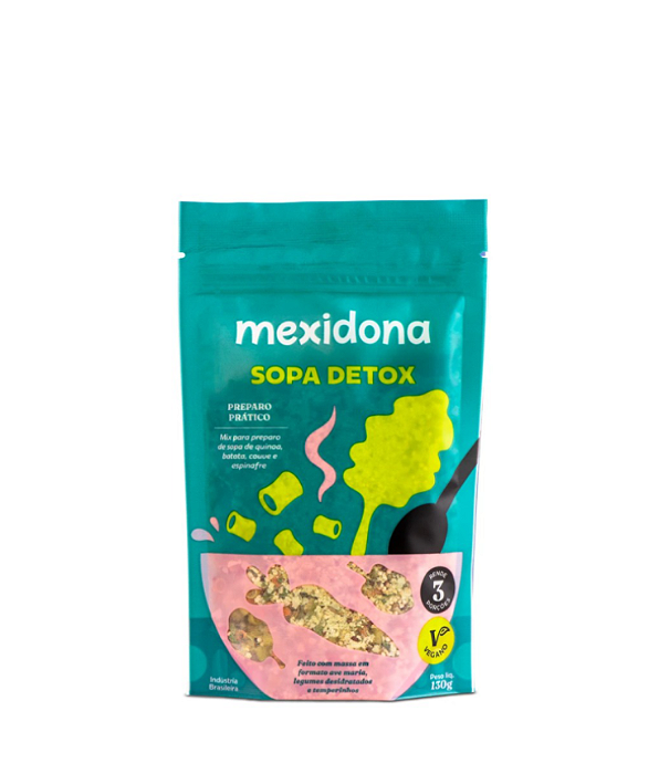 Sopa Detox Mexidona Sem Conservantes 130g
