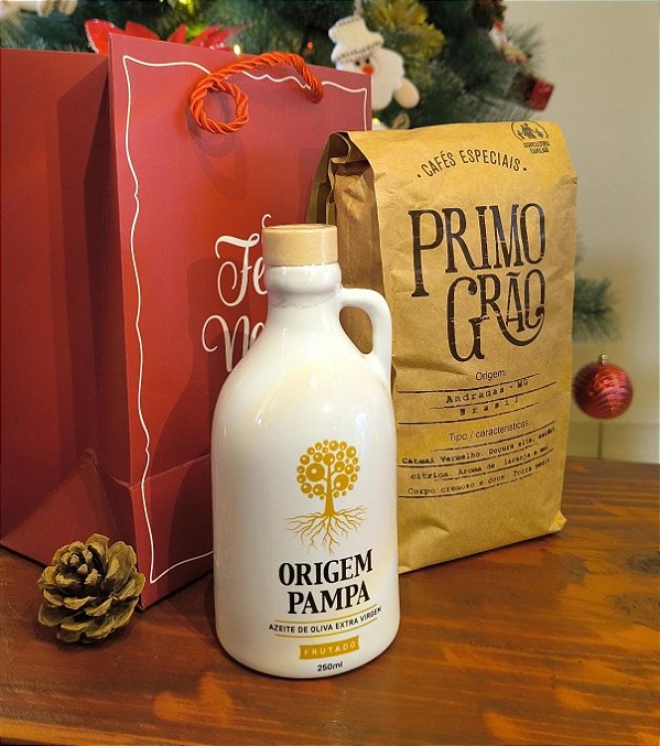 Kit de Natal para Presentear: Café com Azeite