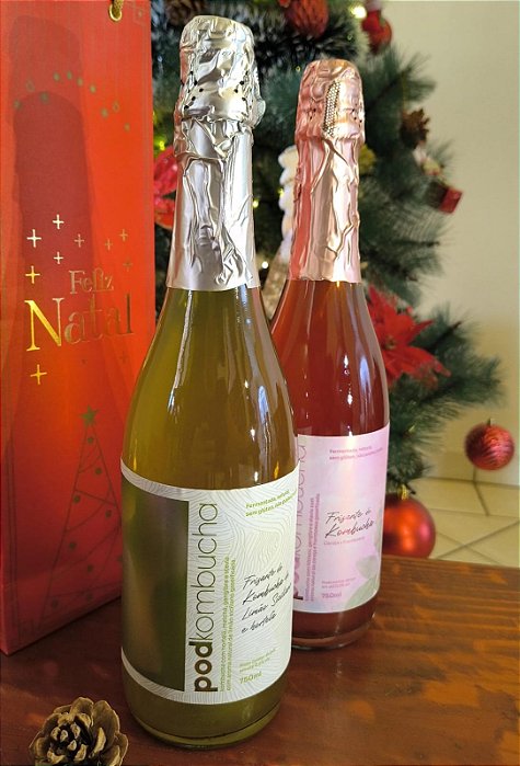 Kit de Natal para Presentear: Dupla Espumante Zero Álcool