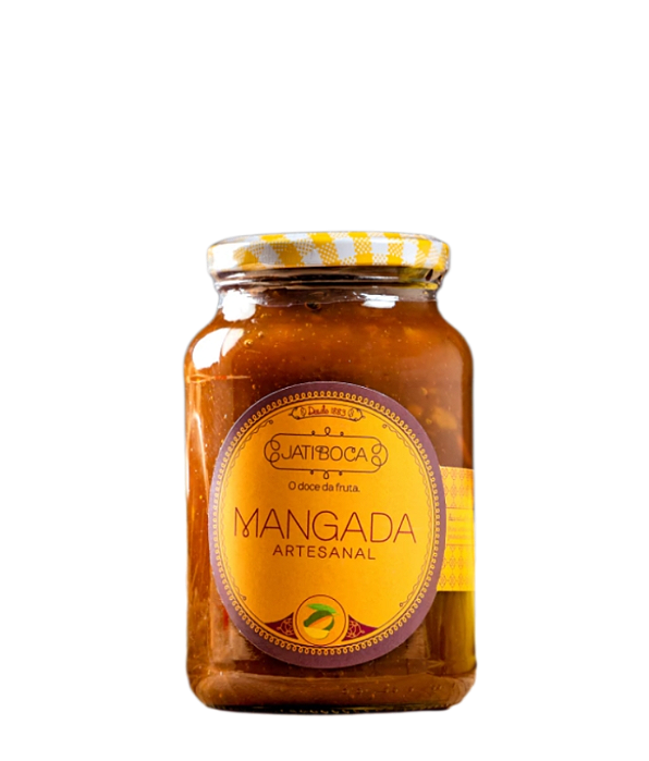 Mangada de Vidro 100% Artesanal em Tacho de Cobre 800g