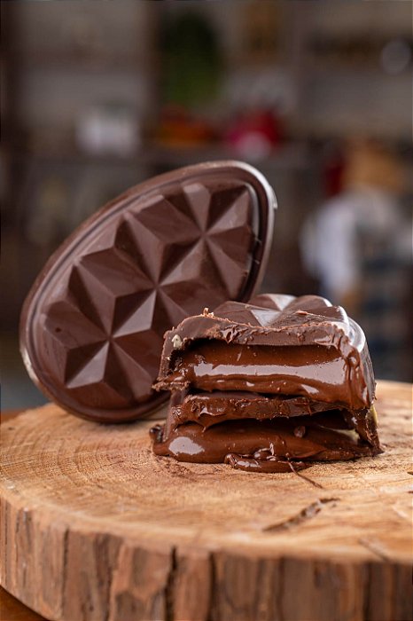 Ovo de Páscoa Trufado Creme de Avelã Zero Açúcar 200g