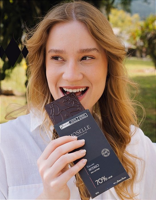 Barra Chocolate ao Leite 70% Cacau Zero Açúcar 80g
