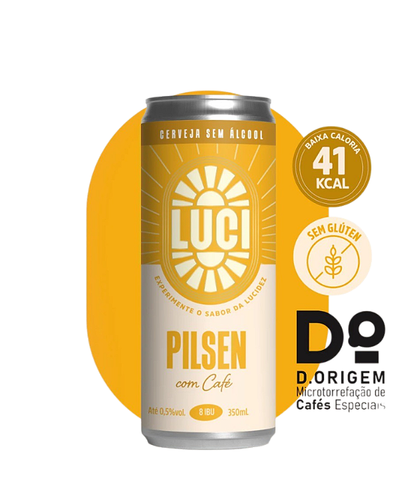 Cerveja Pilsen com Café Luci 355ml