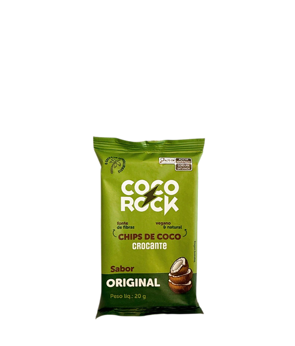 Chips de Coco Crocante Original 100% Natural 20g
