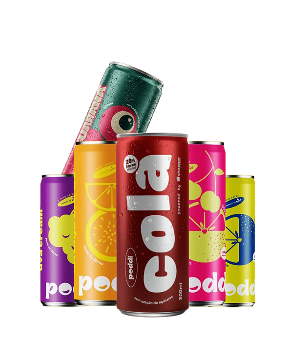 Caixa com 12 Unidades - Refri Zero Açúcar Saudável 310ml