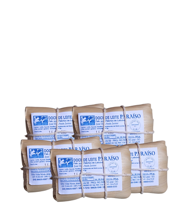 Caixa com 10 Unidades - Doce de Leite na Palha 100% Artesanal 290g