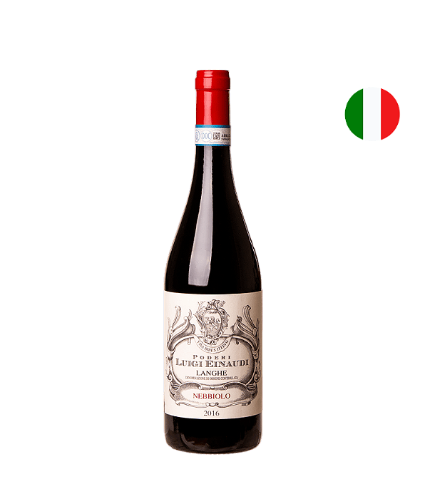 Vinho Tinto Italiano Luigi Einaudi Langhe Nebbiolo DOC 750ml
