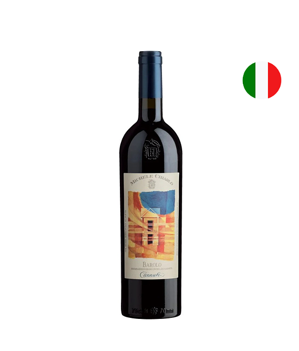Vinho Tinto Italiano Michele Chiarlo Barolo Cannubi DOCG 750ml
