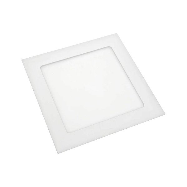 LUMINARIA LED EMBUTIR QUADRADA 12W 6500K