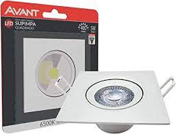 SPOT LED QUADRADO 5W 6500K REF 865021371-AVANT