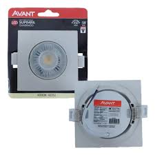 SPOT LED QUADRADO 5W 4000K REF 865020872-AVANT