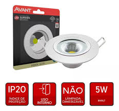 SPOT LED REDONDO 5W 4000K REF 863020874-AVANT