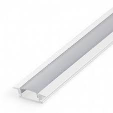 PERFIL LED EMBUTIR BRANCO 24.5MM X 7MM 2MT REF CAP-2M-HITEC
