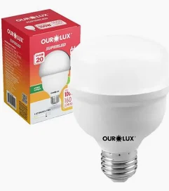 Lâmpada LED Bulbo 20W 6500K Ourolux