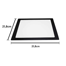 LUMINARIA LED EMBUTIR QUADRADA PRETO 18W 6500K REF 5359-MAXX