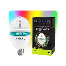 LAMPADA LED FESTA 3W BIVOLT-LUMANTI