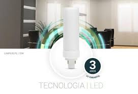 LAMPADA LED PL 2PINOS 10W 6500K -FLC