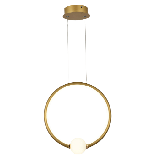 LUSTRE PENDENTE 20W 4000K LPL-001D REF 5017-LUXMUNDO