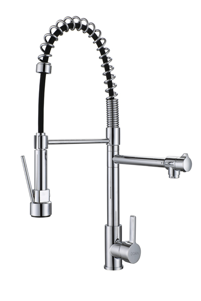 TORNEIRA GOUMERT MONOCOMANDO DUPLA METAL EVEREST REF ME01