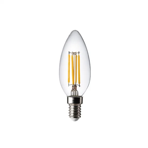LAMPADA LED VELA 4W 2400K E14-PIX