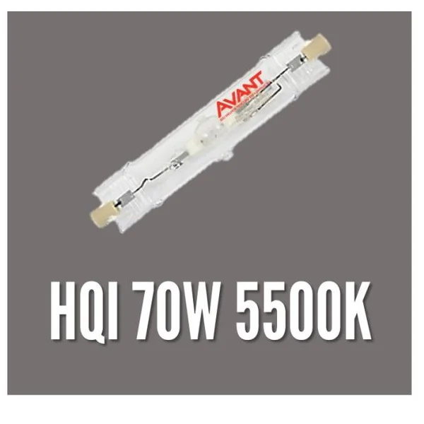 LAMPADA VAPOR METALICO 70W RX7S 5500K-AVANT