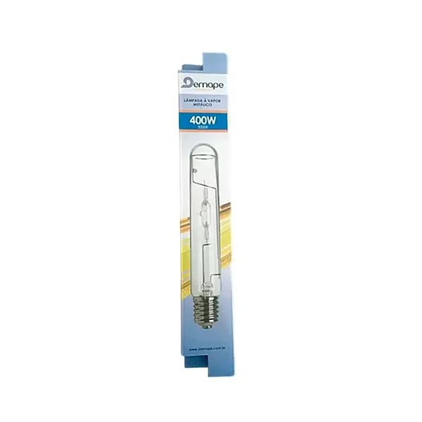 LAMPADA VAPOR METALICO TUBULAR 400W E40-DEMAPE