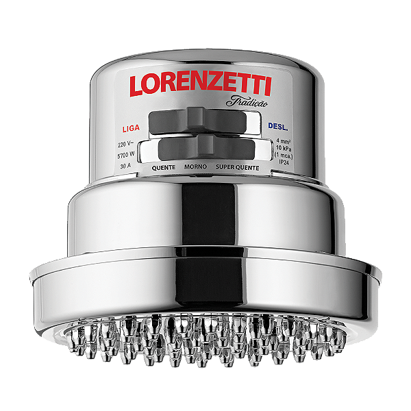 CHUVEIRO TRADICAO 4T 6800W 220V REF 7514107-LORENZETTI