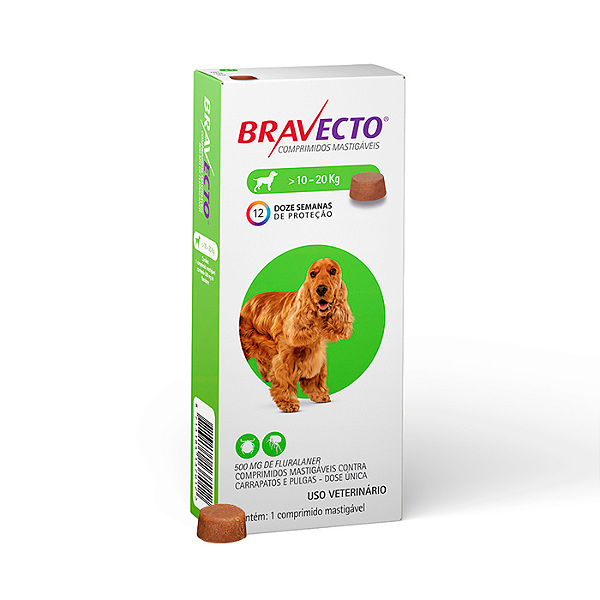 Bravecto para Cães de 10 a 20 Kg
