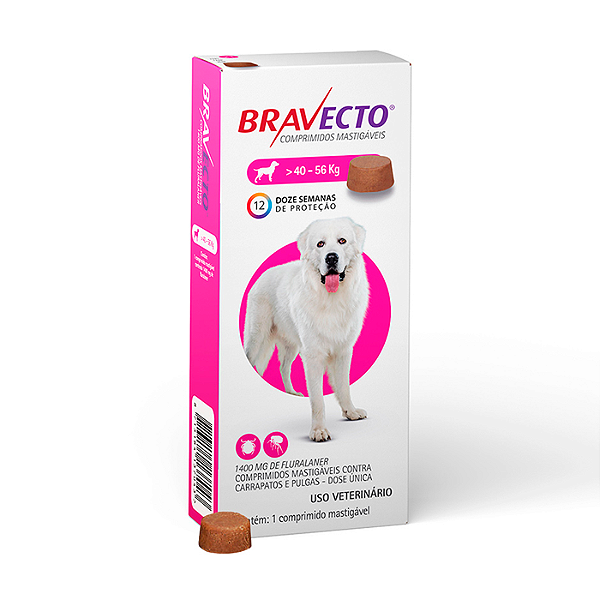Bravecto para Cães de 40 a 56 Kg