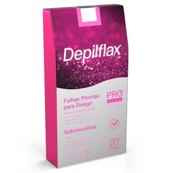 Folhas para Depilação Design de Sobrancelhas DepilFlax