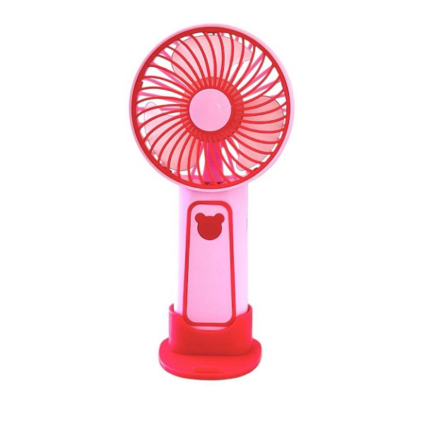 Ventilador Pink e Rosa 3 Velocidades