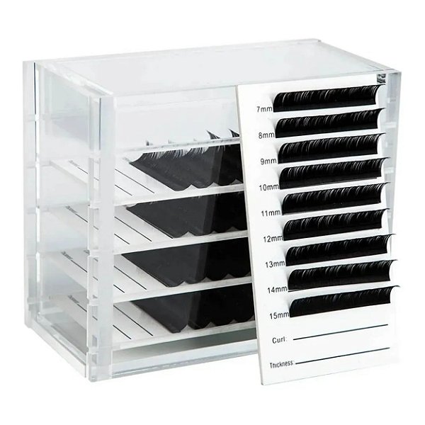 Organizador de Acrílico para Cílios Lash Box