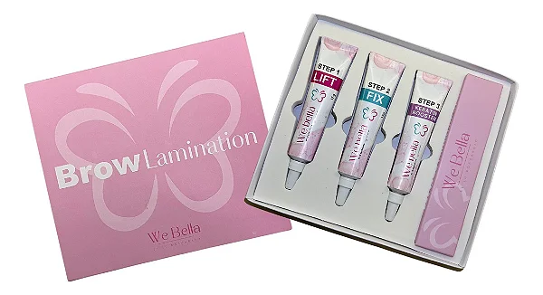 Kit Lifting e Brow Lamination We Bella