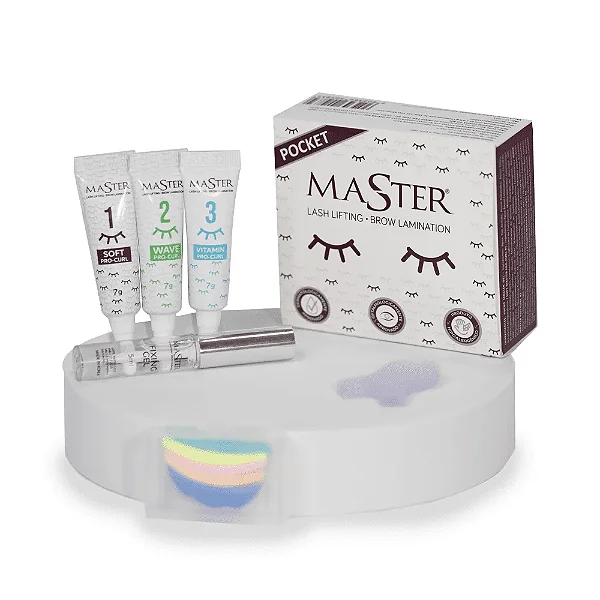 Kit Lifting e Brow Lamination Master Pocket